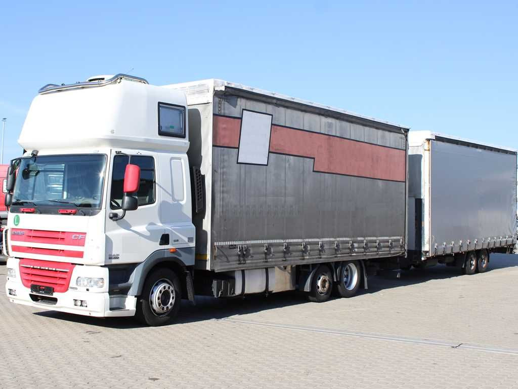 DAF CF 85.460,6X2,SECONDARY AIR CONDITIONING+FLIEGL - Curtain side truck: picture 1 DAF CF 85.460,6X2,SECONDARY AIR CONDITIONING+FLIEGL - Curtain side truck: picture 1