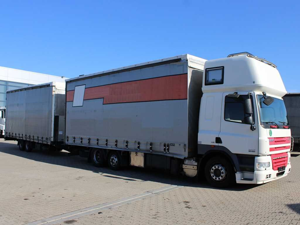 DAF CF 85.460,6X2,SECONDARY AIR CONDITIONING+FLIEGL - Curtain side truck: picture 2 DAF CF 85.460,6X2,SECONDARY AIR CONDITIONING+FLIEGL - Curtain side truck: picture 2