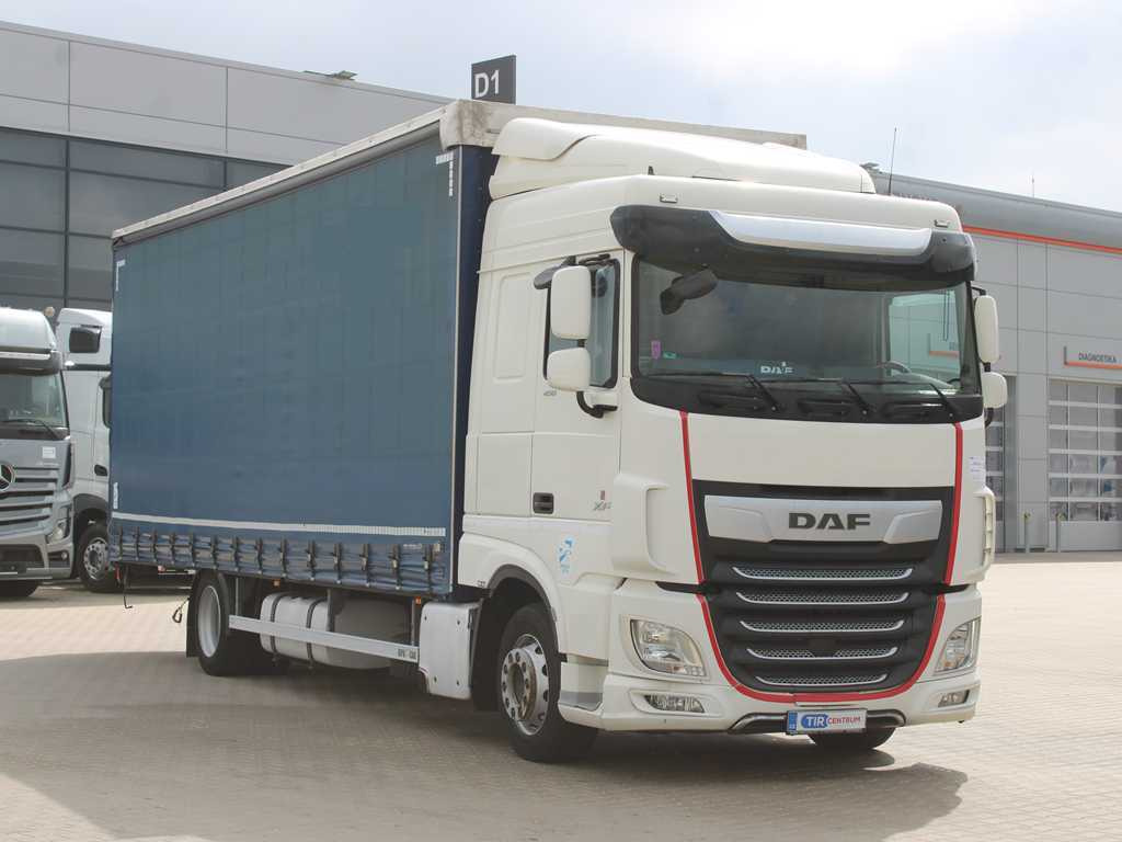 DAF XF 450, EURO 6, INDEPENDENT AIR CONDITIONING, AIR SUSPENSION - Curtain side truck: picture 3 DAF XF 450, EURO 6, INDEPENDENT AIR CONDITIONING, AIR SUSPENSION - Curtain side truck: picture 3