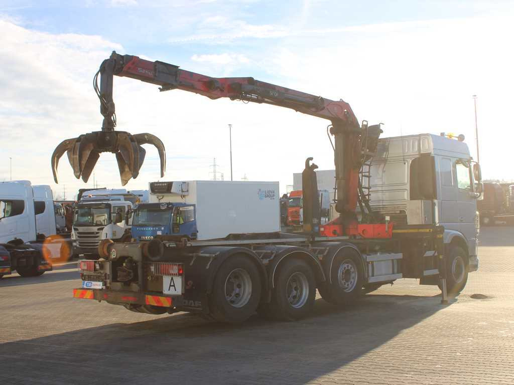 DAF XF 460, EURO 6, 8X2, 2X LIFT AXLE, PALFINGER S260Z96 - Hook lift truck, Crane truck: picture 4 DAF XF 460, EURO 6, 8X2, 2X LIFT AXLE, PALFINGER S260Z96 - Hook lift truck, Crane truck: picture 4
