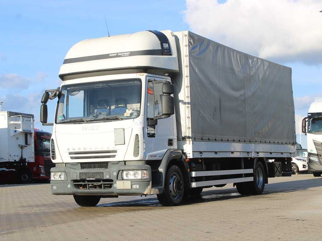 Iveco EUROCARGO 120E25, EURO 5, SIDE BOARD, HYDRAULIC FRONT - Curtain side truck: picture 1 Iveco EUROCARGO 120E25, EURO 5, SIDE BOARD, HYDRAULIC FRONT - Curtain side truck: picture 1