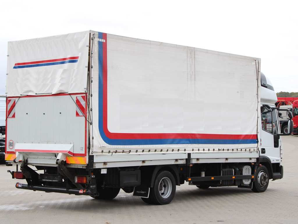 Iveco EUROCARGO 75E18, HYDRAULIC LIFT, SLEEPING CABIN Iveco EUROCARGO 75E18, TAIL LIFT, SLEEPING CABIN - Curtain side truck: picture 3 Iveco EUROCARGO 75E18, HYDRAULIC LIFT, SLEEPING CABIN Iveco EUROCARGO 75E18, TAIL LIFT, SLEEPING CABIN - Curtain side truck: picture 3