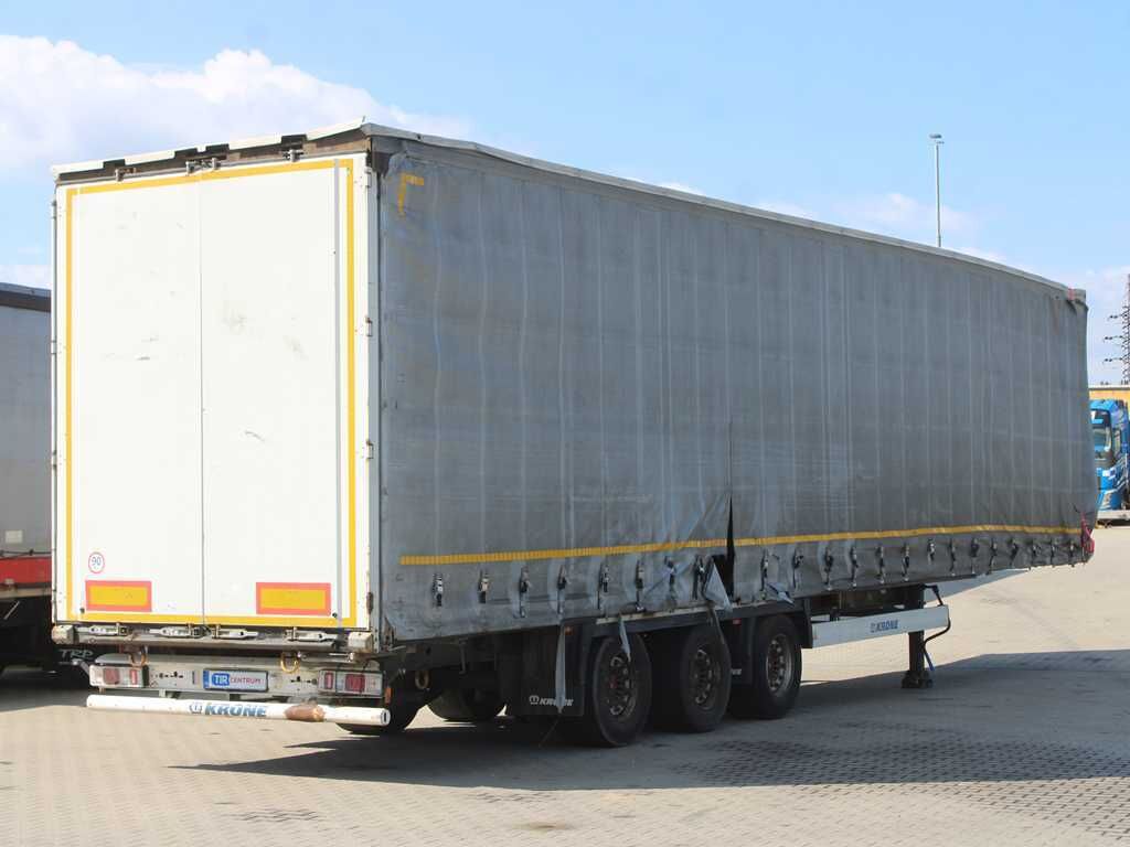 Krone SD, LIFTING AXLE, LOWDECK, LIFTING ROOF, MULTILOCK, SAF - Curtainsider semi-trailer: picture 4 Krone SD, LIFTING AXLE, LOWDECK, LIFTING ROOF, MULTILOCK, SAF - Curtainsider semi-trailer: picture 4