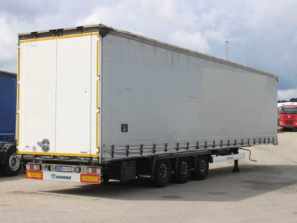 Krone SD, LOWDECK, LIFTING AXLE, MULTILOCK, LIFTING ROOF - Curtainsider semi-trailer: picture 4 Krone SD, LOWDECK, LIFTING AXLE, MULTILOCK, LIFTING ROOF - Curtainsider semi-trailer: picture 4