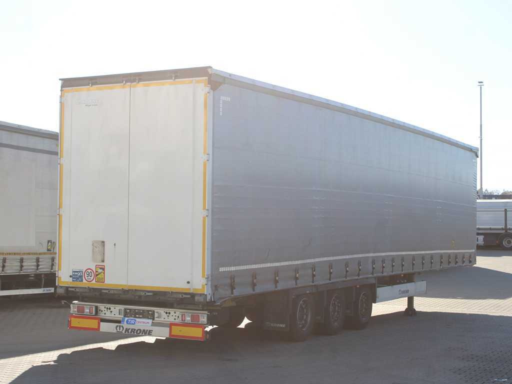 Krone SD, LOWDECK, LIFTING AXLE, MULTILOCK, LIFTING ROOF - Curtainsider semi-trailer: picture 4 Krone SD, LOWDECK, LIFTING AXLE, MULTILOCK, LIFTING ROOF - Curtainsider semi-trailer: picture 4