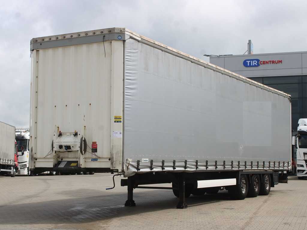 Krone SD, LOWDECK, LIFTING AXLE, MULTILOCK, LIFTING ROOF - Curtainsider semi-trailer: picture 1 Krone SD, LOWDECK, LIFTING AXLE, MULTILOCK, LIFTING ROOF - Curtainsider semi-trailer: picture 1