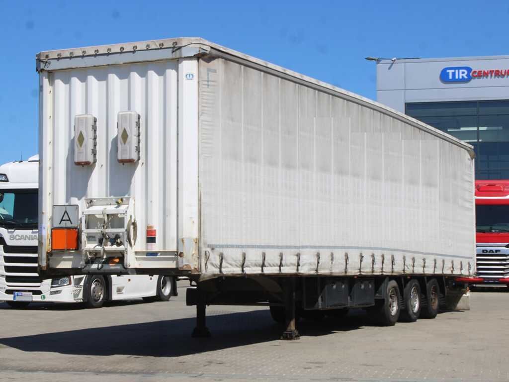Krone SD, LOWDECK, MULTILOCK, LIFTING AXLE, LIFTING ROOF - Curtainsider semi-trailer: picture 1 Krone SD, LOWDECK, MULTILOCK, LIFTING AXLE, LIFTING ROOF - Curtainsider semi-trailer: picture 1