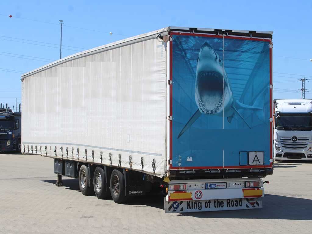 Krone SD, LOWDECK, MULTILOCK, LIFTING AXLE, LIFTING ROOF - Curtainsider semi-trailer: picture 4 Krone SD, LOWDECK, MULTILOCK, LIFTING AXLE, LIFTING ROOF - Curtainsider semi-trailer: picture 4