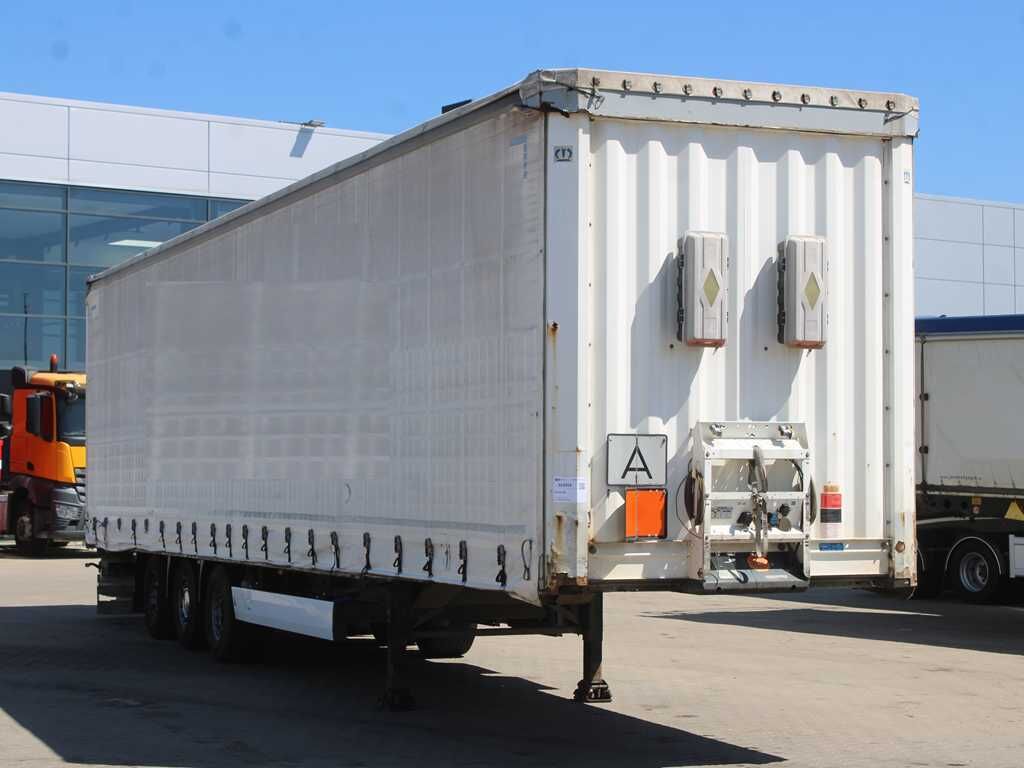 Krone SD, LOWDECK, MULTILOCK, LIFTING AXLE, LIFTING ROOF - Curtainsider semi-trailer: picture 2 Krone SD, LOWDECK, MULTILOCK, LIFTING AXLE, LIFTING ROOF - Curtainsider semi-trailer: picture 2