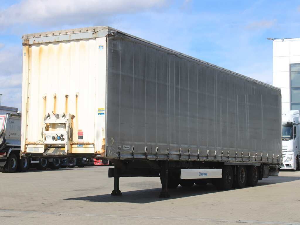 Krone SD, SAF, LOWDECK, MULTILOCK, LIFTING AXLE, LIFTING ROOF - Curtainsider semi-trailer: picture 1 Krone SD, SAF, LOWDECK, MULTILOCK, LIFTING AXLE, LIFTING ROOF - Curtainsider semi-trailer: picture 1