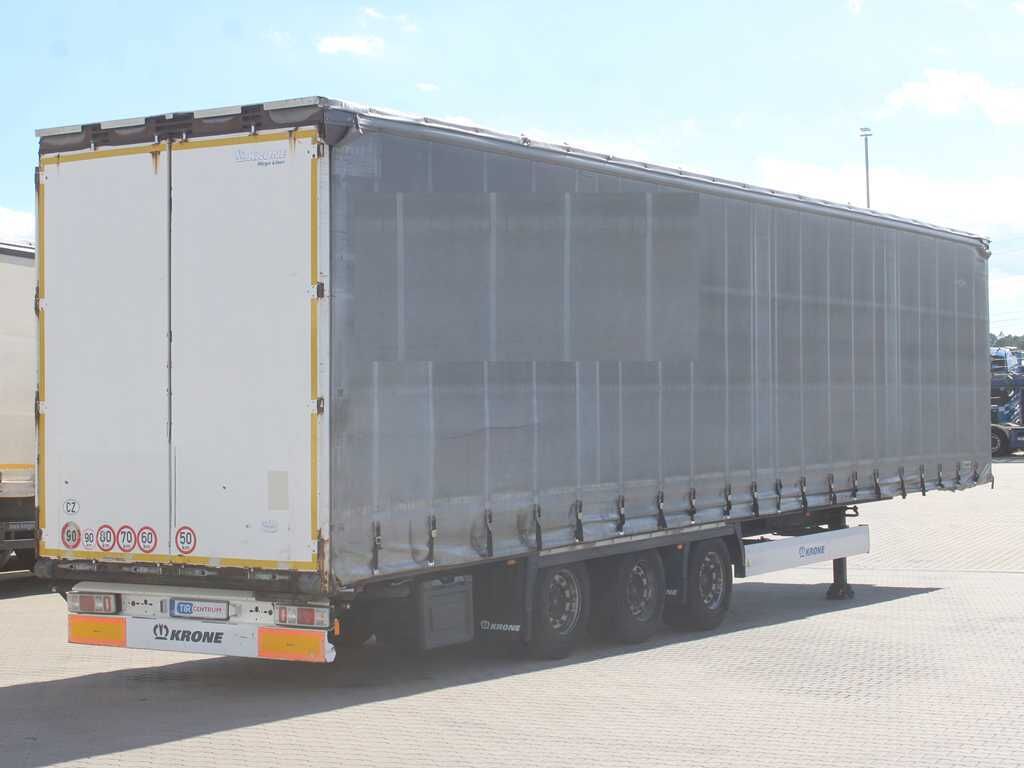 Krone SD, SAF, LOWDECK, MULTILOCK, LIFTING AXLE, LIFTING ROOF - Curtainsider semi-trailer: picture 4 Krone SD, SAF, LOWDECK, MULTILOCK, LIFTING AXLE, LIFTING ROOF - Curtainsider semi-trailer: picture 4