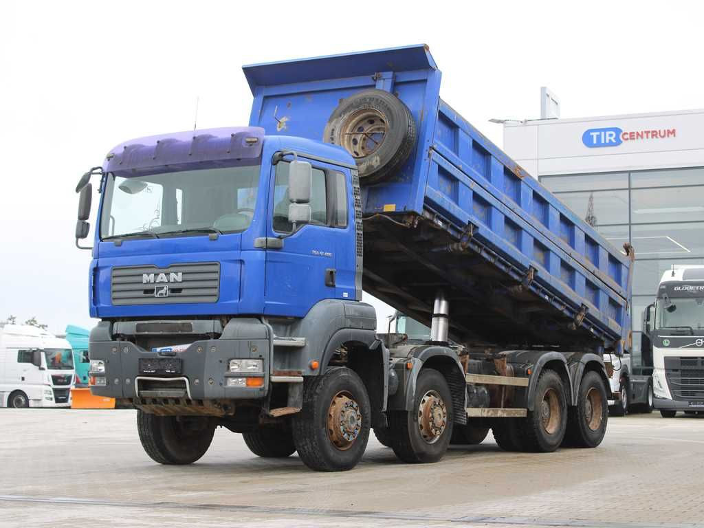 MAN TGA 41.480, 8X6, THREE-SIDED, EURO 3, RETARDER - Tipper: picture 1 MAN TGA 41.480, 8X6, THREE-SIDED, EURO 3, RETARDER - Tipper: picture 1