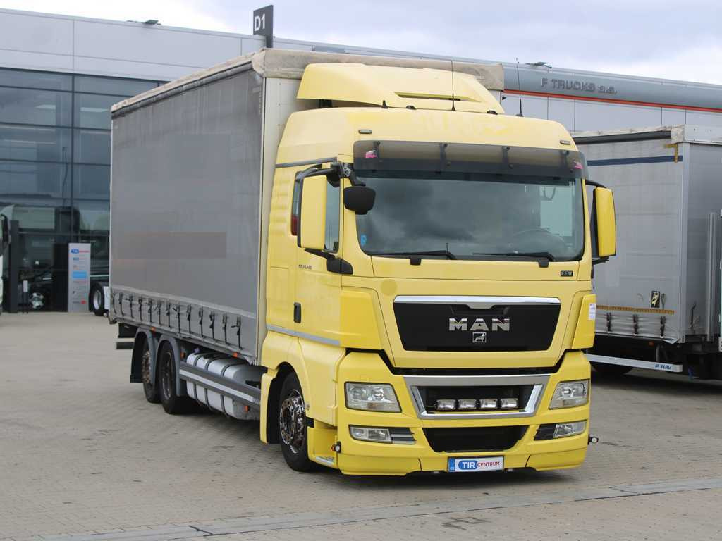 MAN TGX 24.440, EURO 5EEV, 6X2, AIR SUSPENSION - Curtain side truck: picture 3 MAN TGX 24.440, EURO 5EEV, 6X2, AIR SUSPENSION - Curtain side truck: picture 3