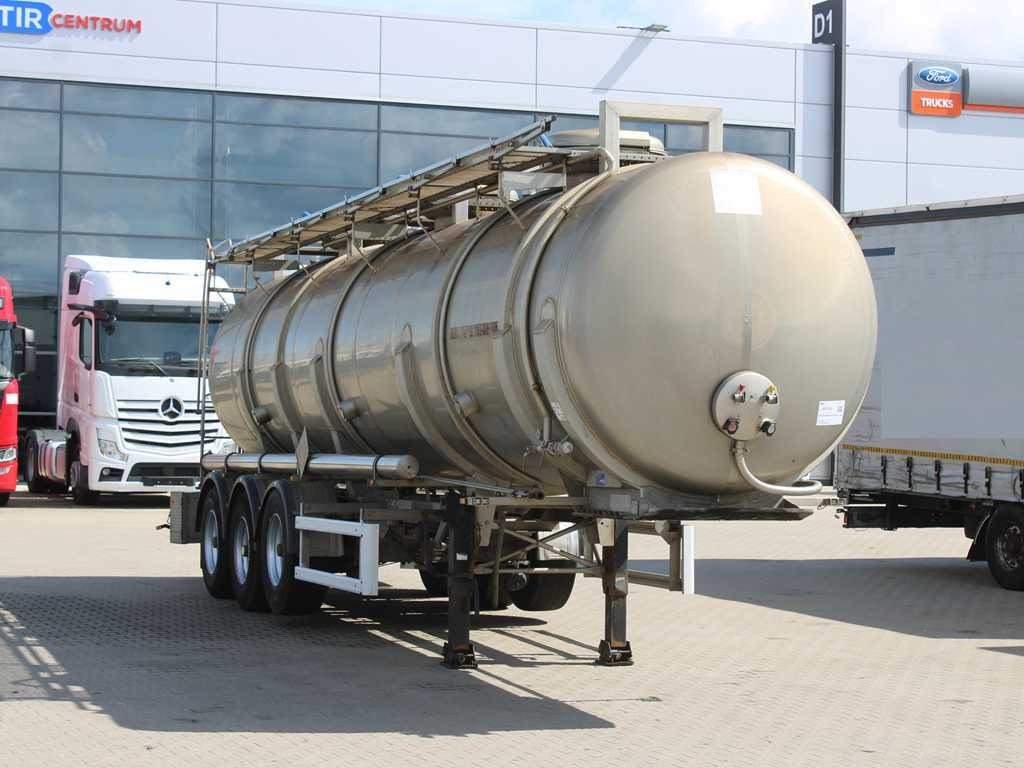 Maisonneuve S-38, LIFT AXLE, 32 m³, TECHNICAL WASTE, FERTILIZERS - Tanker semi-trailer: picture 3 Maisonneuve S-38, LIFT AXLE, 32 m³, TECHNICAL WASTE, FERTILIZERS - Tanker semi-trailer: picture 3