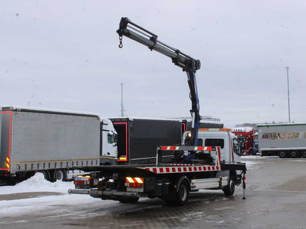 Mercedes-Benz ATEGO 1222 L, HYDRAULIC ARM HCS CENTRUM 13.5 SP, WINCH, EURO 5 - Dropside/ Flatbed truck, Crane truck: picture 4 Mercedes-Benz ATEGO 1222 L, HYDRAULIC ARM HCS CENTRUM 13.5 SP, WINCH, EURO 5 - Dropside/ Flatbed truck, Crane truck: picture 4