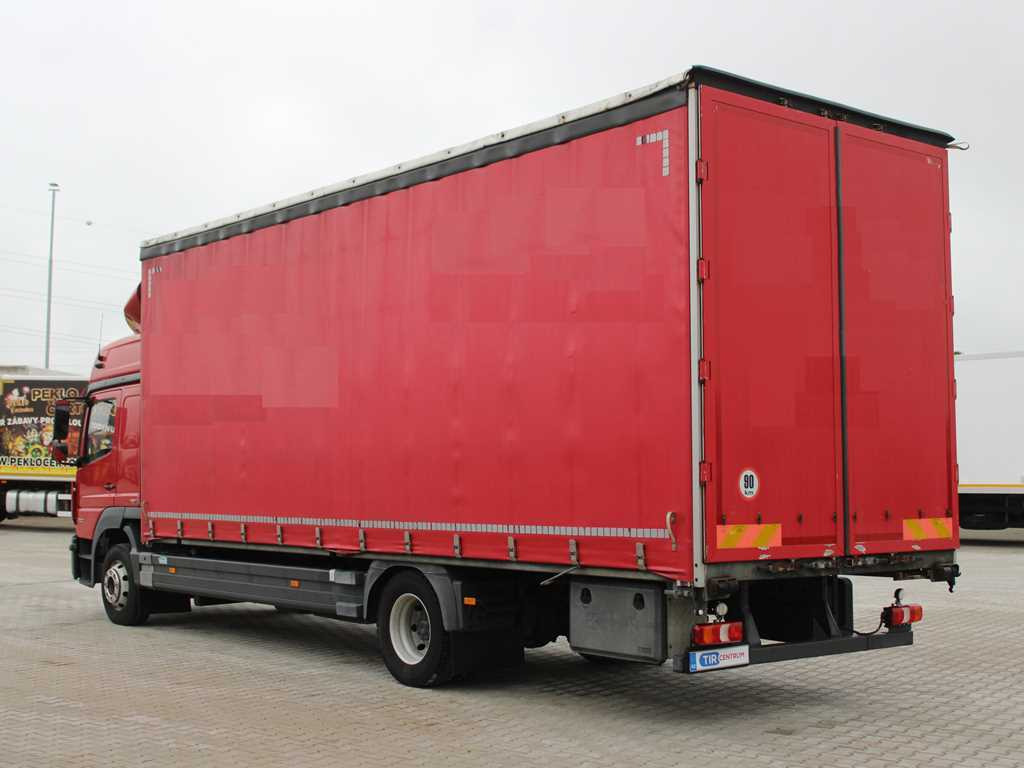 Mercedes-Benz ATEGO 1223, EURO 6, NAVIGATION, TIRES 80% - Curtain side truck: picture 4 Mercedes-Benz ATEGO 1223, EURO 6, NAVIGATION, TIRES 80% - Curtain side truck: picture 4