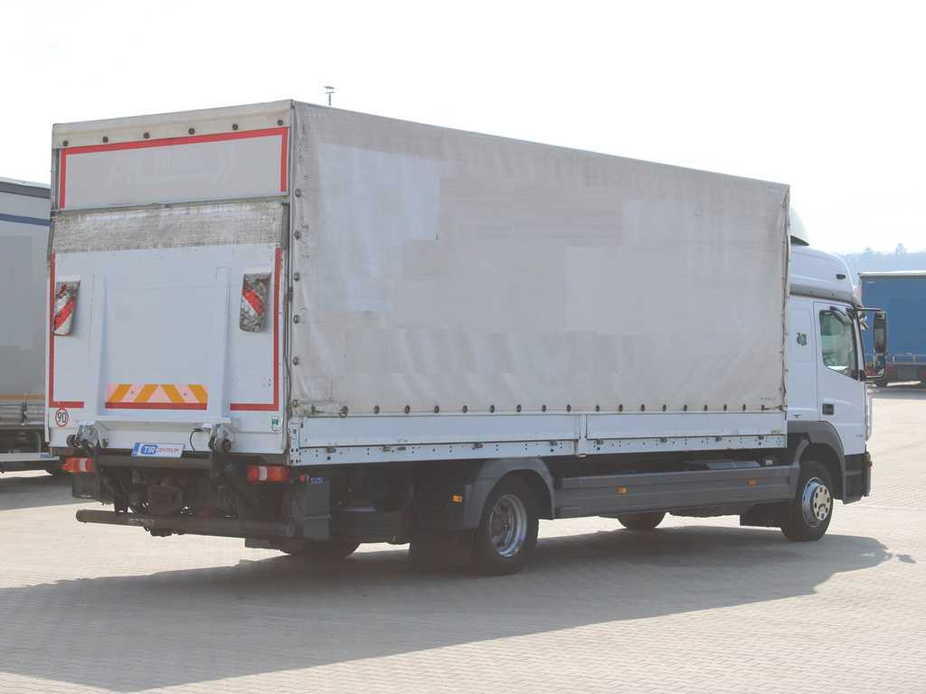 Mercedes-Benz ATEGO 1230, EURO 6, HYDRAULIC FRONT, SIDES - Curtain side truck: picture 4 Mercedes-Benz ATEGO 1230, EURO 6, HYDRAULIC FRONT, SIDES - Curtain side truck: picture 4