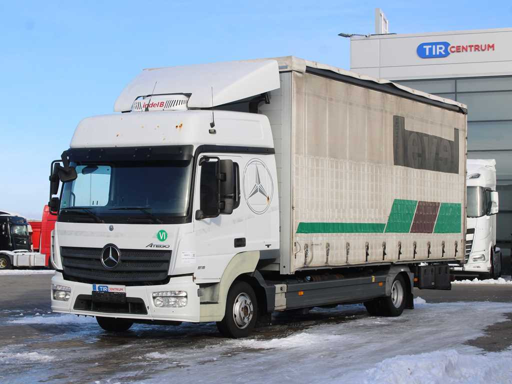 Mercedes-Benz ATEGO 816, EURO 6, INDEPENDENT AIR CONDITIONING - Curtain side truck: picture 1 Mercedes-Benz ATEGO 816, EURO 6, INDEPENDENT AIR CONDITIONING - Curtain side truck: picture 1