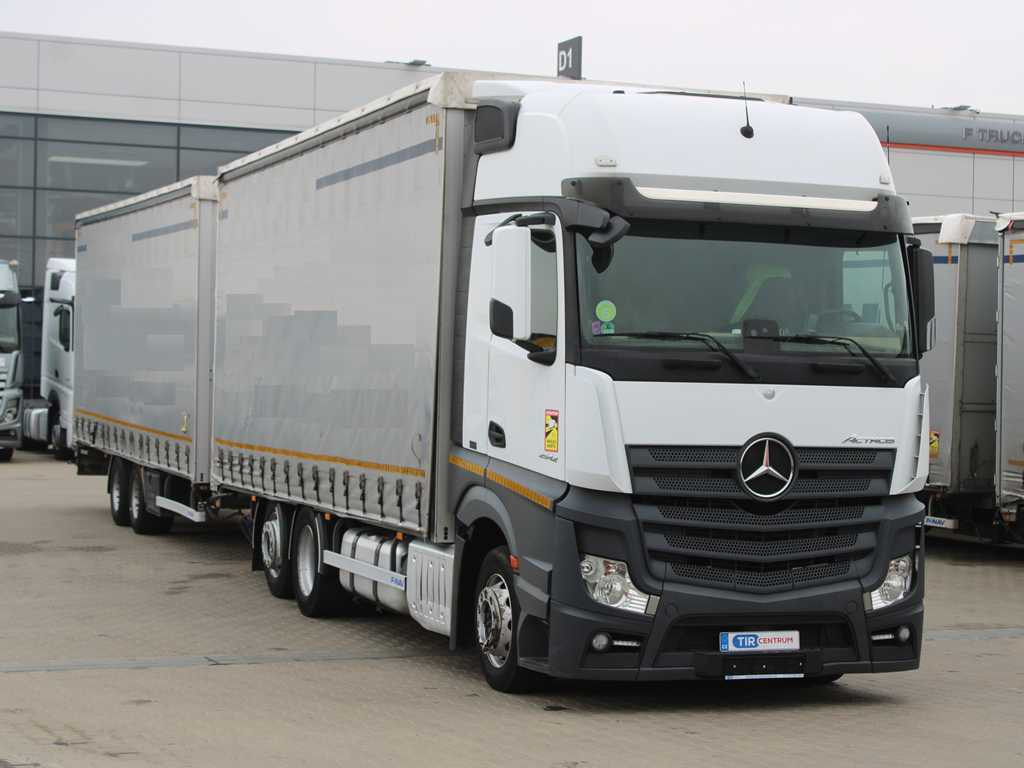 Mercedes-Benz Actros 2542, 6X2, EURO 6, AIR SUSPENSION + PANAV TV018M - Curtain side truck: picture 3 Mercedes-Benz Actros 2542, 6X2, EURO 6, AIR SUSPENSION + PANAV TV018M - Curtain side truck: picture 3