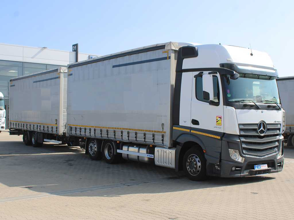 Mercedes-Benz Actros 2542, EURO 6, 6X2, AIR SUSPENSION + PANAV TV018M - Curtain side truck: picture 3 Mercedes-Benz Actros 2542, EURO 6, 6X2, AIR SUSPENSION + PANAV TV018M - Curtain side truck: picture 3