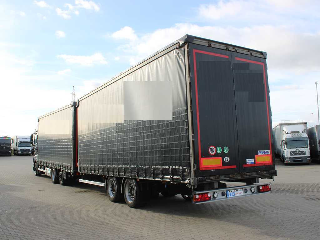 Mercedes-Benz Actros 2545, 6X2, EURO 6, AIR SUSPENSION + PANAV - Curtain side truck: picture 5 Mercedes-Benz Actros 2545, 6X2, EURO 6, AIR SUSPENSION + PANAV - Curtain side truck: picture 5