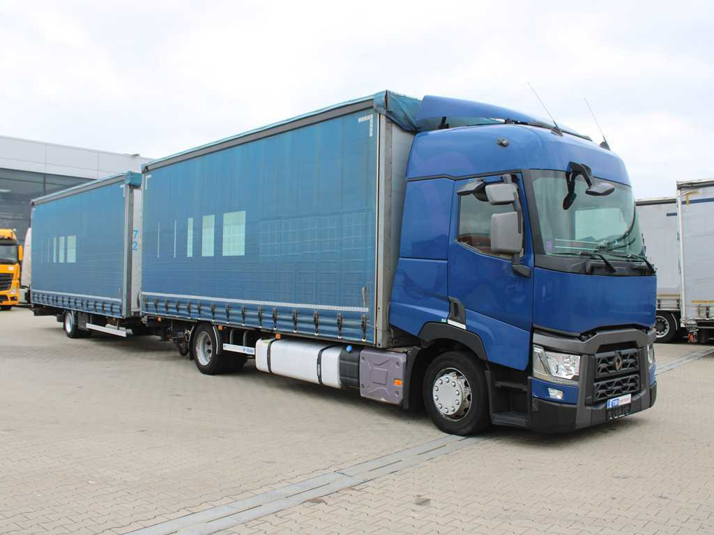 Renault T 430, EURO 6, AIR SUSPENSION + PANAV TV010L - Curtain side truck: picture 3 Renault T 430, EURO 6, AIR SUSPENSION + PANAV TV010L - Curtain side truck: picture 3