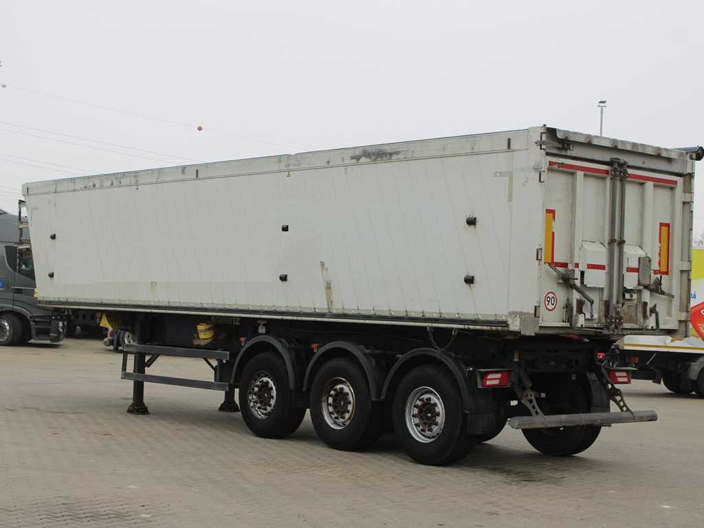 Schmitz SKI 24 SL 10.5, AXLES 9t, 49m³, LIFTING AXLE, ALUMINUM BODY - Tipper semi-trailer: picture 4 Schmitz SKI 24 SL 10.5, AXLES 9t, 49m³, LIFTING AXLE, ALUMINUM BODY - Tipper semi-trailer: picture 4