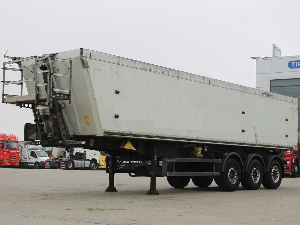 Schmitz SKI 24 SL 10.5, AXLES 9t, 49m³, LIFTING AXLE, ALUMINUM BODY - Tipper semi-trailer: picture 1 Schmitz SKI 24 SL 10.5, AXLES 9t, 49m³, LIFTING AXLE, ALUMINUM BODY - Tipper semi-trailer: picture 1