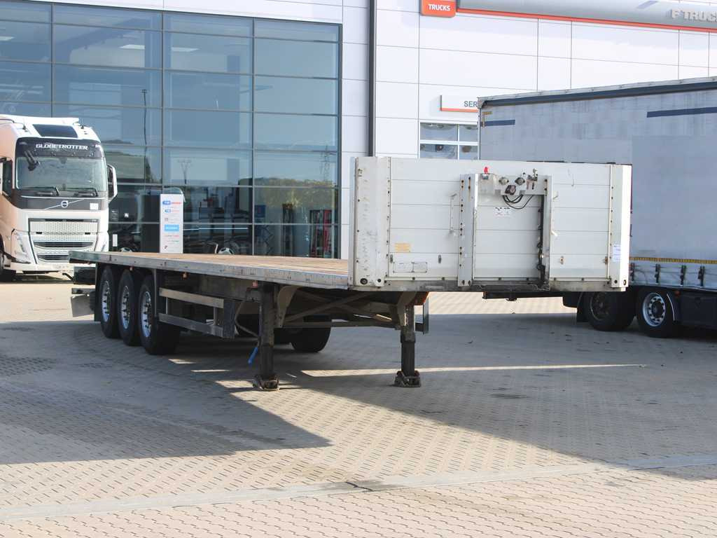Schmitz SPL24/L, LIFTING AXLE - Dropside/ Flatbed semi-trailer: picture 3 Schmitz SPL24/L, LIFTING AXLE - Dropside/ Flatbed semi-trailer: picture 3