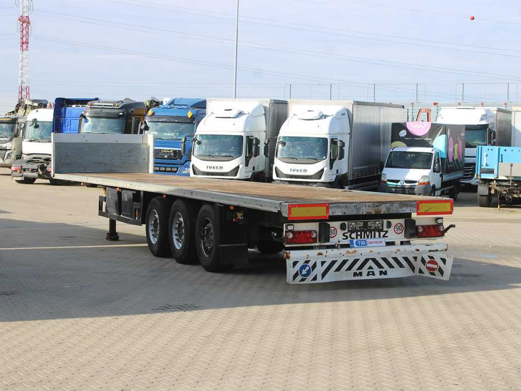 Schmitz SPL24/L, LIFTING AXLE - Dropside/ Flatbed semi-trailer: picture 5 Schmitz SPL24/L, LIFTING AXLE - Dropside/ Flatbed semi-trailer: picture 5