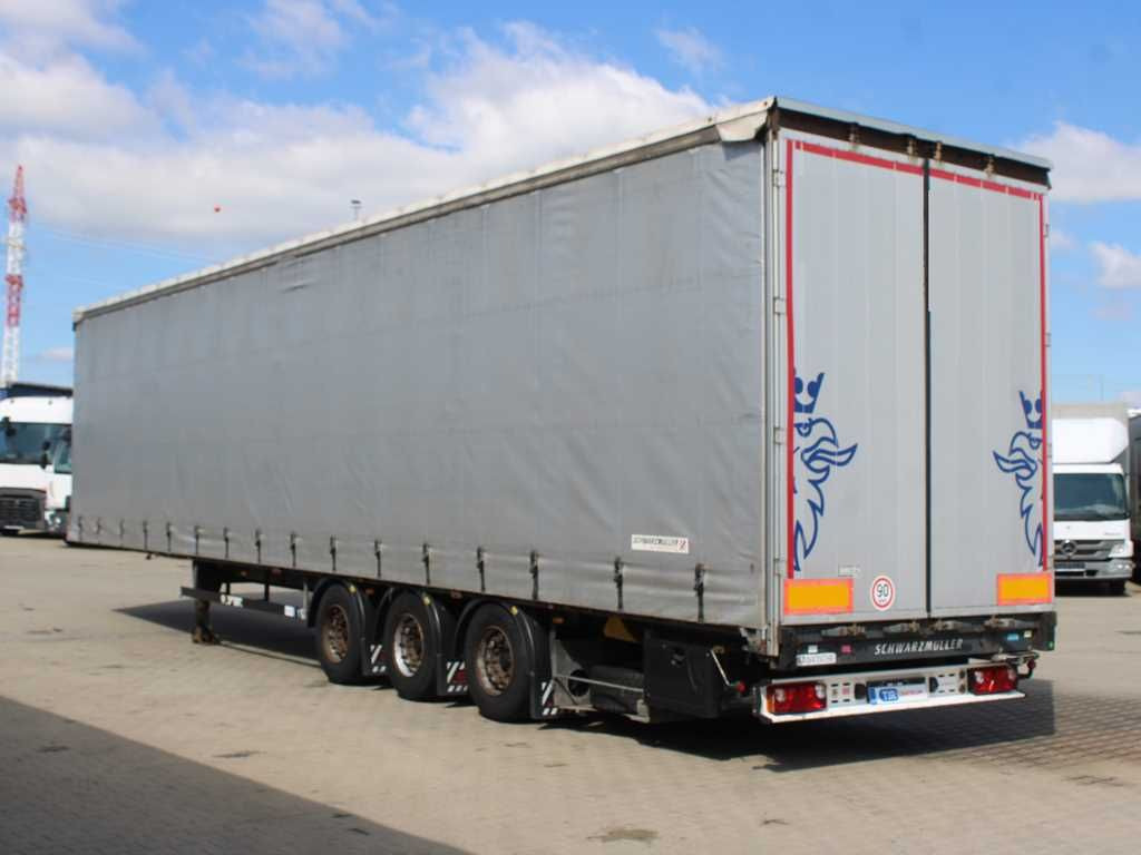 Schwarzmüller SPA 3/E, LOWDECK, MULTILOCK, LIFTING AXLE - Curtainsider semi-trailer: picture 4 Schwarzmüller SPA 3/E, LOWDECK, MULTILOCK, LIFTING AXLE - Curtainsider semi-trailer: picture 4