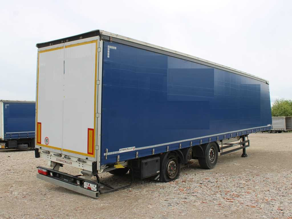 Schwarzmüller SPA 3/E, MULTILOCK, LIFTING AXLE, SAF, MULDA - Curtainsider semi-trailer: picture 3 Schwarzmüller SPA 3/E, MULTILOCK, LIFTING AXLE, SAF, MULDA - Curtainsider semi-trailer: picture 3