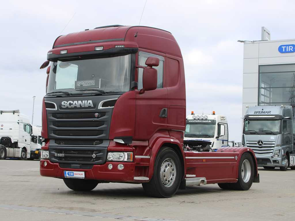 Scania R520, EURO 6, HYDRAULIC, RETARDER, LEATHER SEATS - Tractor truck: picture 1 Scania R520, EURO 6, HYDRAULIC, RETARDER, LEATHER SEATS - Tractor truck: picture 1