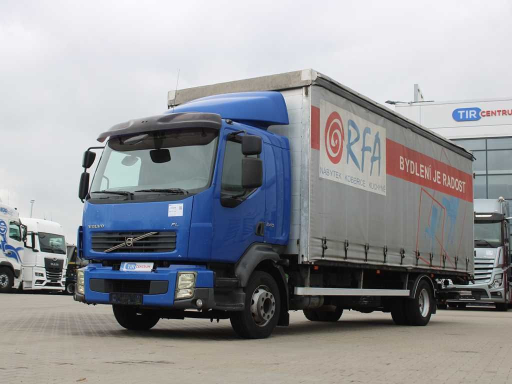 Volvo FL L 240, TAIL LIFT - Curtain side truck: picture 1 Volvo FL L 240, TAIL LIFT - Curtain side truck: picture 1