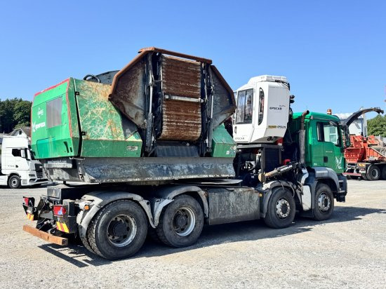 MAN TGS 35.540 8x4 mit Komptech-Zusatzeinheit - Forestry equipment, Truck: picture 3 MAN TGS 35.540 8x4 mit Komptech-Zusatzeinheit - Forestry equipment, Truck: picture 3