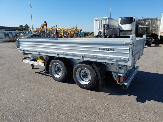HUMBAUR HTK 754020 Tandem 3-Seitenkipper, Vollverzinkt, - Tipper trailer: picture 2 HUMBAUR HTK 754020 Tandem 3-Seitenkipper, Vollverzinkt, - Tipper trailer: picture 2
