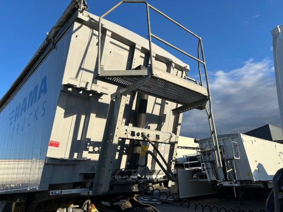 Kempf SKM AK 39 Alu-Kastenmulde 55m³ Rollplane - Tipper semi-trailer: picture 3 Kempf SKM AK 39 Alu-Kastenmulde 55m³ Rollplane - Tipper semi-trailer: picture 3