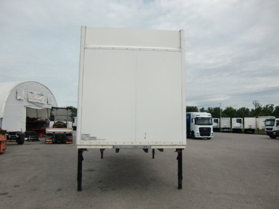 Krone Wechselpritsche 7,30 Meter Koffer Spezialaufbau, mobiler Messestand - Construction container: picture 2 Krone Wechselpritsche 7,30 Meter Koffer Spezialaufbau, mobiler Messestand - Construction container: picture 2