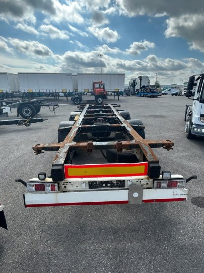 Krone ZZ/DC07 Tandem-Lafette, Standard, BPW-Achsen, Heckabstützung - Container transporter/ Swap body trailer: picture 5 Krone ZZ/DC07 Tandem-Lafette, Standard, BPW-Achsen, Heckabstützung - Container transporter/ Swap body trailer: picture 5