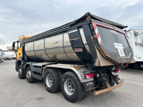 MAN TGS 35.510 8x4 Carnehl Muldenkipper, Thermomulde, Hardox - Tipper: picture 4 MAN TGS 35.510 8x4 Carnehl Muldenkipper, Thermomulde, Hardox - Tipper: picture 4