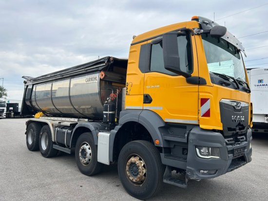 MAN TGS 35.510 8x4 Carnehl Muldenkipper, Thermomulde, Hardox - Tipper: picture 2 MAN TGS 35.510 8x4 Carnehl Muldenkipper, Thermomulde, Hardox - Tipper: picture 2