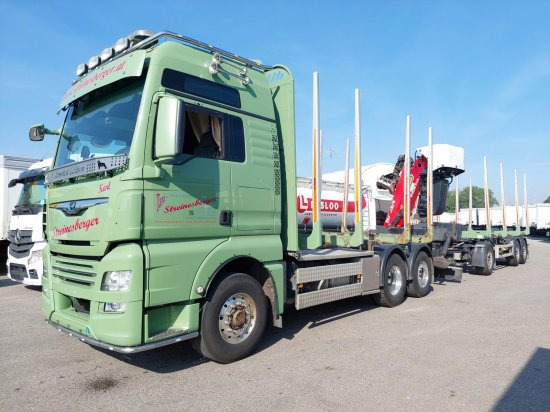 MAN TGX 26.500 6x4x4 Holztransporter, Motor Neu - Logging truck, Crane truck: picture 1 MAN TGX 26.500 6x4x4 Holztransporter, Motor Neu - Logging truck, Crane truck: picture 1