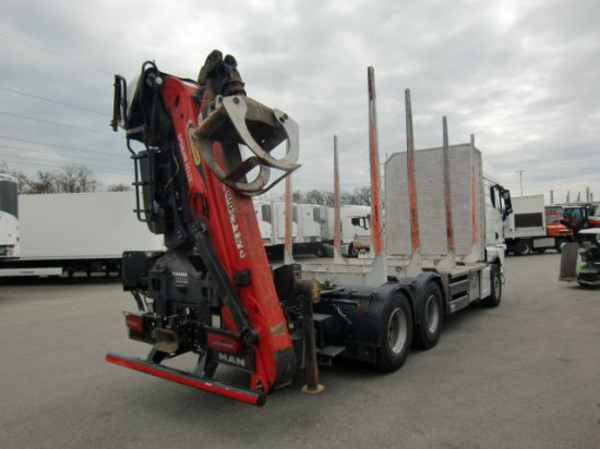MAN TGX 33.580 BL 6x4, Intarder, Holztransporter, - Logging truck, Crane truck: picture 4 MAN TGX 33.580 BL 6x4, Intarder, Holztransporter, - Logging truck, Crane truck: picture 4