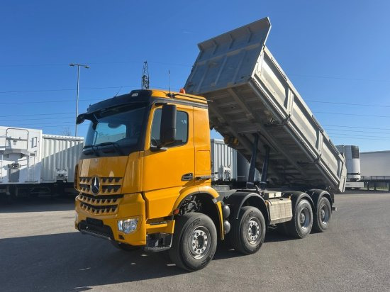 Mercedes-Benz Arocs 4145, 8x4 Meiller-Kipper, Euro 6, Bordmatik - Tipper: picture 1 Mercedes-Benz Arocs 4145, 8x4 Meiller-Kipper, Euro 6, Bordmatik - Tipper: picture 1