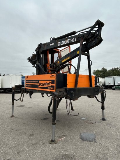 Plateau-Wechselpritsche mit Loglift 140S inkl. Rotator und Greifer - Flatbed body: picture 3 Plateau-Wechselpritsche mit Loglift 140S inkl. Rotator und Greifer - Flatbed body: picture 3