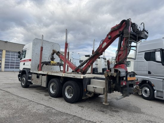 Scania G490 6X6 Blatt-Blatt Penz Kran 12.Z8.70 - Logging truck, Crane truck: picture 4 Scania G490 6X6 Blatt-Blatt Penz Kran 12.Z8.70 - Logging truck, Crane truck: picture 4