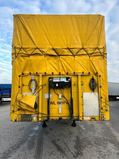 Schwarzmüller Spezialauflieger Schräglader, Coilmulde, Liftachse, Edscha-Verdeck, - Curtainsider semi-trailer: picture 2 Schwarzmüller Spezialauflieger Schräglader, Coilmulde, Liftachse, Edscha-Verdeck, - Curtainsider semi-trailer: picture 2
