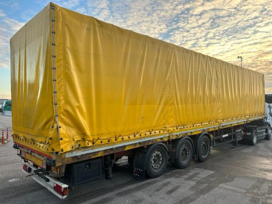 Curtainsider semi-trailer Schwarzmüller Spezialauflieger Schräglader, Coilmulde, Liftachse, Edscha-Verdeck,: picture 6 Curtainsider semi-trailer Schwarzmüller Spezialauflieger Schräglader, Coilmulde, Liftachse, Edscha-Verdeck,: picture 6