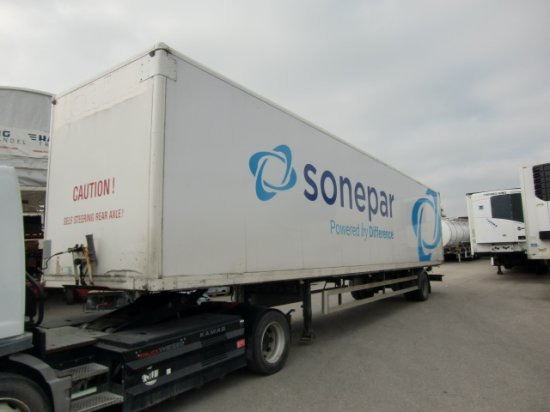 WEKA 1-achs Kofferauflieger gelenkt - Closed box semi-trailer: picture 1 WEKA 1-achs Kofferauflieger gelenkt - Closed box semi-trailer: picture 1