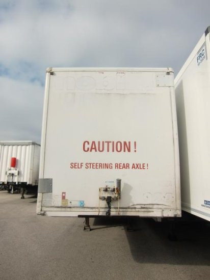WEKA 1-achs Kofferauflieger gelenkt - Closed box semi-trailer: picture 2 WEKA 1-achs Kofferauflieger gelenkt - Closed box semi-trailer: picture 2